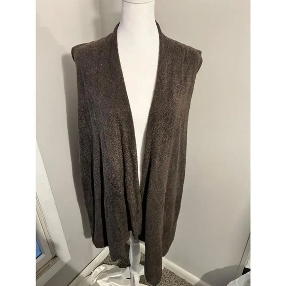 Women's Barefoot‎ Dreams grey Vest Size M - Picture 1 of 5